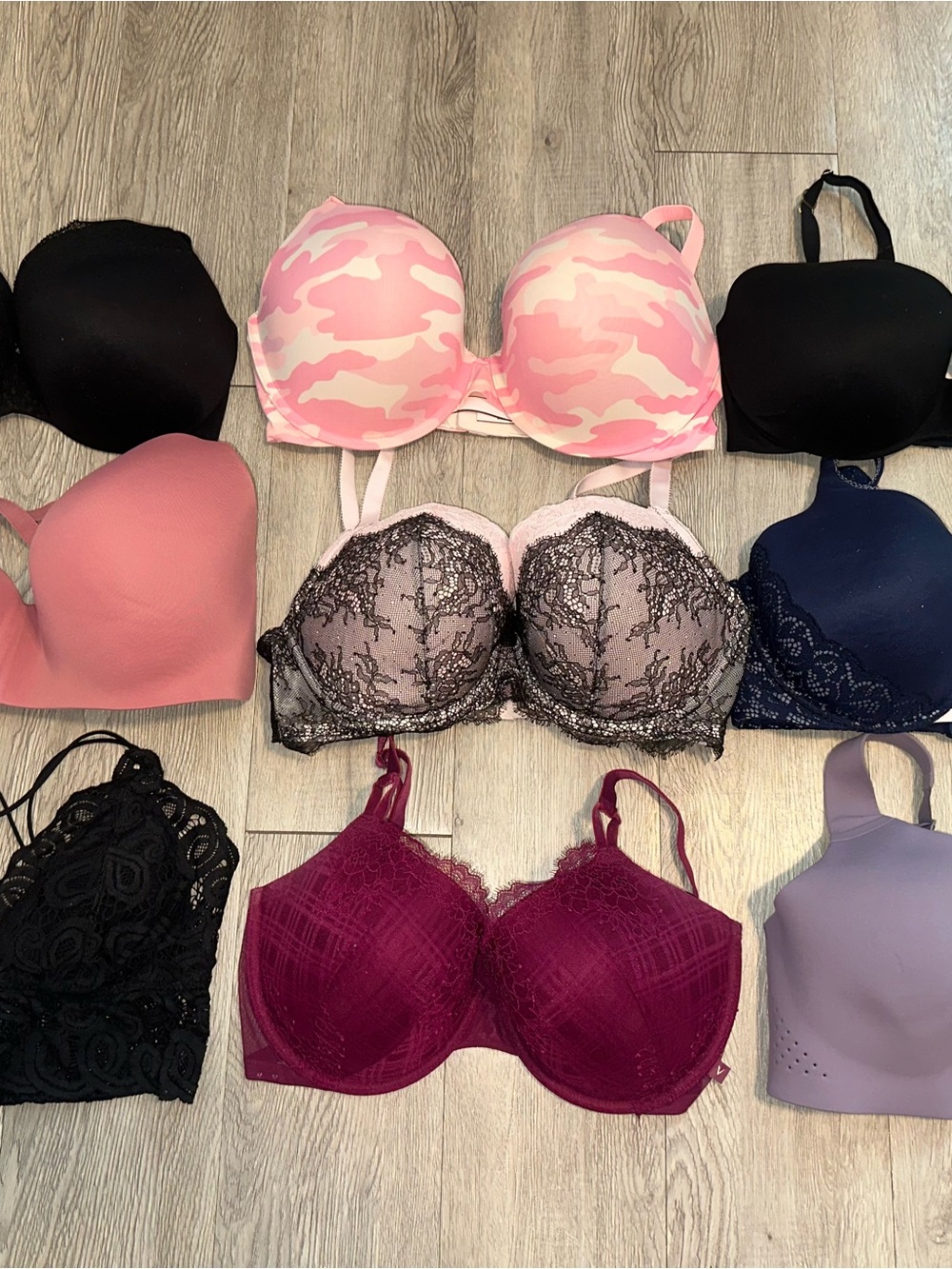 Victoria’s Secret Lot 9 Incredible Dream Angel Body By Victoria Push Up Bra DD
